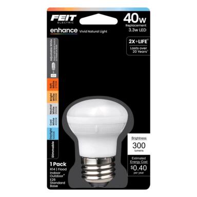 Ft Led R14 E26 Aw 40w