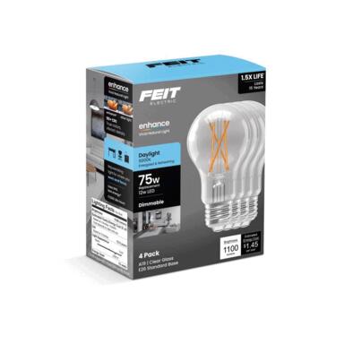 Ft Led A19 Dl 75w 4pk