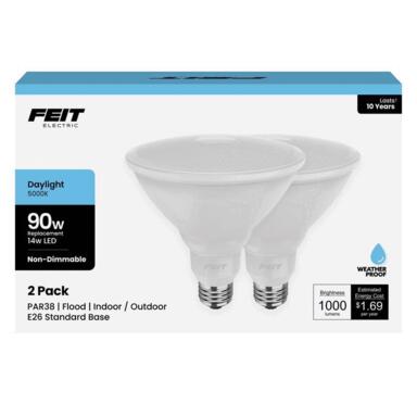 Ft Led Par38 Dl 90w 2pk