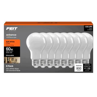 Ft Led A19 Sw 60w 8pk