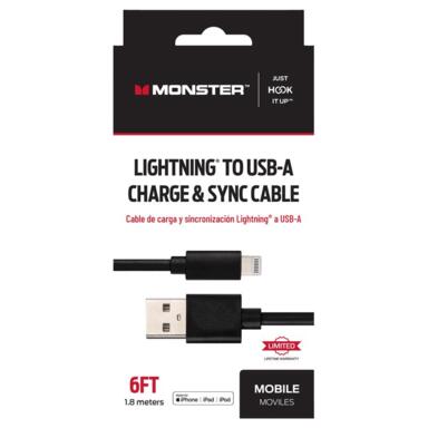 Lightning to USB-A Charge Cable