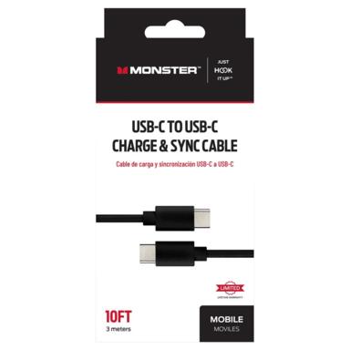 10' USB C to C Sync Cable