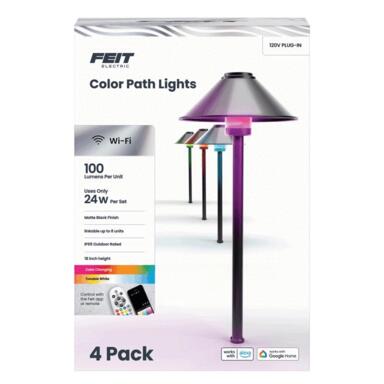 4PK LED Smart Pathway Light