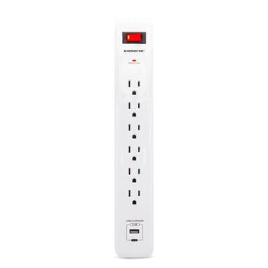 SURGE PROTECT W/USB 3'
