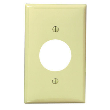 2x4 Tapa Outlet Sencilla Ivory