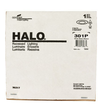 TRIM OPEN HALO WHITE