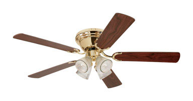 CEILING FAN52" W/LITE PB