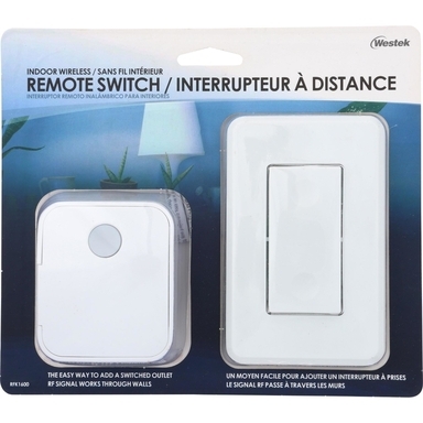White Wireless Wall Switch
