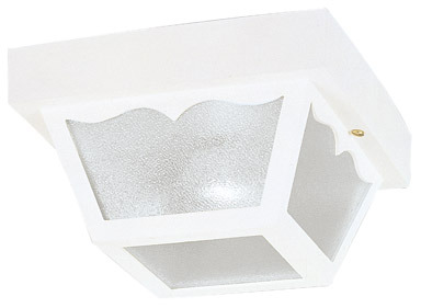 FIXTURE PORCH WHITE 66975