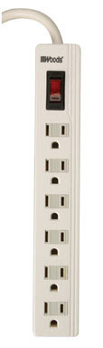 POWER CENTER 6OUTLET SAFETY