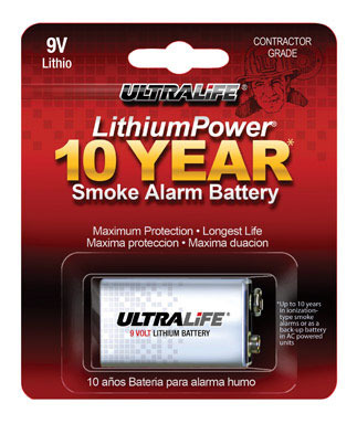 BATTERY 9-VOLT LITHIUM