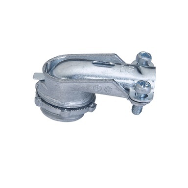 Sigma Engineered Solutions ProConnex 3/4 in. D Die-Cast Zinc 90 Degree Squeeze Connector For AC, MC