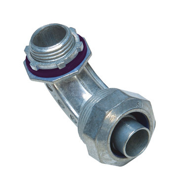 Sigma Engineered Solutions ProConnex 1/2 in. D Die-Cast Zinc 90 Degree Connector For Liquid Tight 1