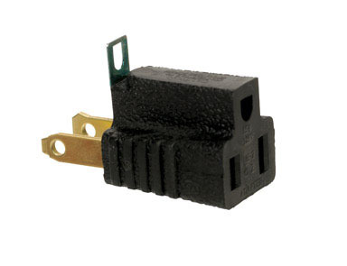 Ace Polarized 1 outlets Grounding Adapter 1 pk