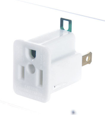Polarized 1 Outlet Adapter