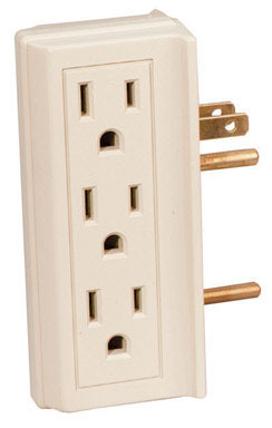 SIDE-ACCESS 6-OUTLET ADAPTER IV