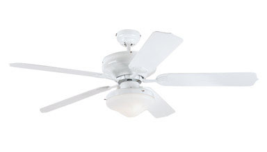 CEILING FAN52" WHT 5BLDE