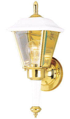 FIXTURE-1LT WHT/PB LANT