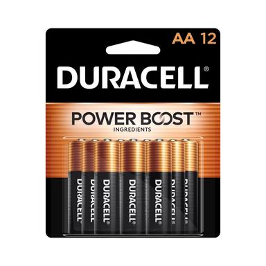 12PK AA Duracell Batteries