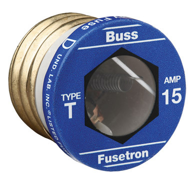 FUSE PLUG FUSETRN15A BX4