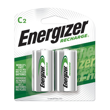 Energizer Rechargeable C 2PK