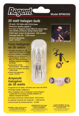 BULB HALOGEN BIPIN 35W