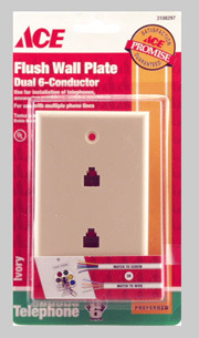 DUAL FLUSH WALL JACK IV