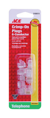 Ace Conectores Telefono 10pk