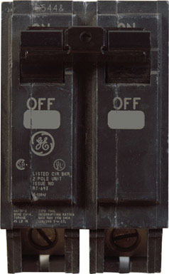 GE Q-Line 50 amps Standard 2-Pole Circuit Breaker