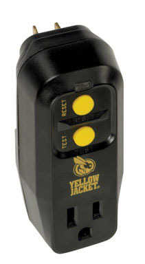 Yellow Jacket 2 J 0 ft. L 1 outlets Surge Protector