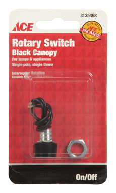 SWITCH ROTARY SPST