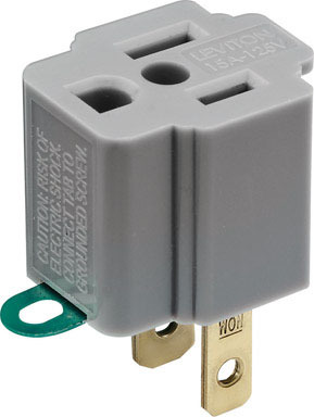 15A 125V Outlet Adapter Gr