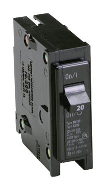 Eaton Cutler-Hammer 20 amps Plug In Single Pole Circuit Breaker