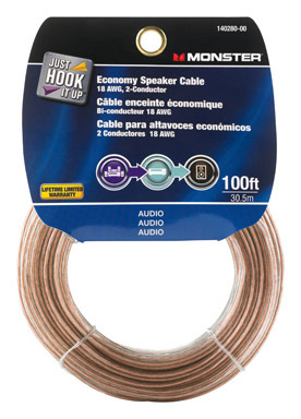 100' 18/2 Speaker Wire