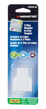 TWO WAY ADAPTER 4C WHT