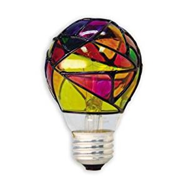 BULB STAINED GLASS 25W