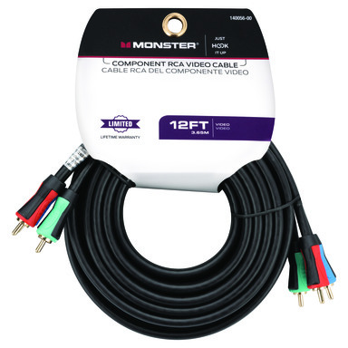 CABLE RGB VIDEO 12' BLK