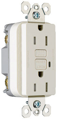 RECPT DPLX GFCI 15A LA