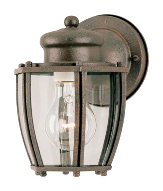 1 Light Rust Patina Lantern