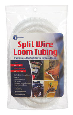 TUBING FLEX 3/8"X10' WHT