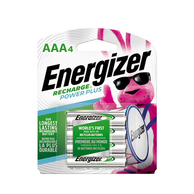 Energizer Rechargeable AAA 4PK