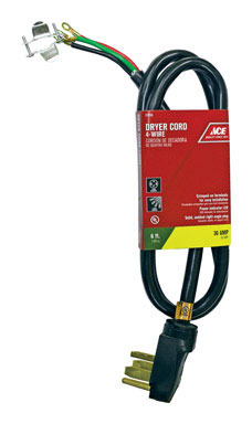 ACE 6' Dryer Cord 4 Wire