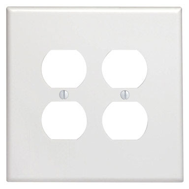 Wallplate Ovrszd 2g-r Wh