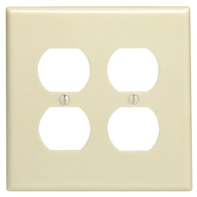 WALLPLATE OVRSZD 2G-R IV