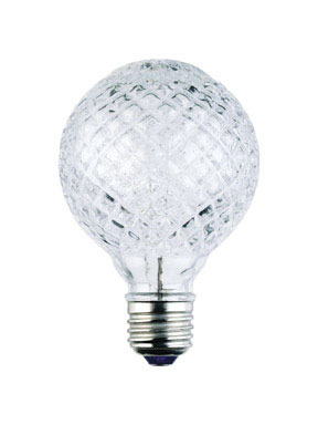 Bulb G25 40w Cut Glass