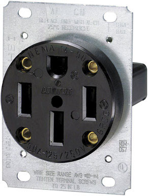 RECEPTACLE 4-WIRE50A250V