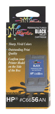 INKJET HP C6656 BLACK