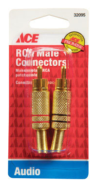 CONNECTOR RCA MALE