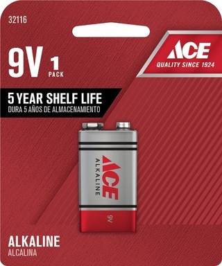 ACE 9V Alkaline Battery