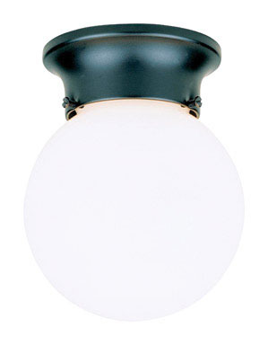 PORCH LIGHT 1BULB BLK